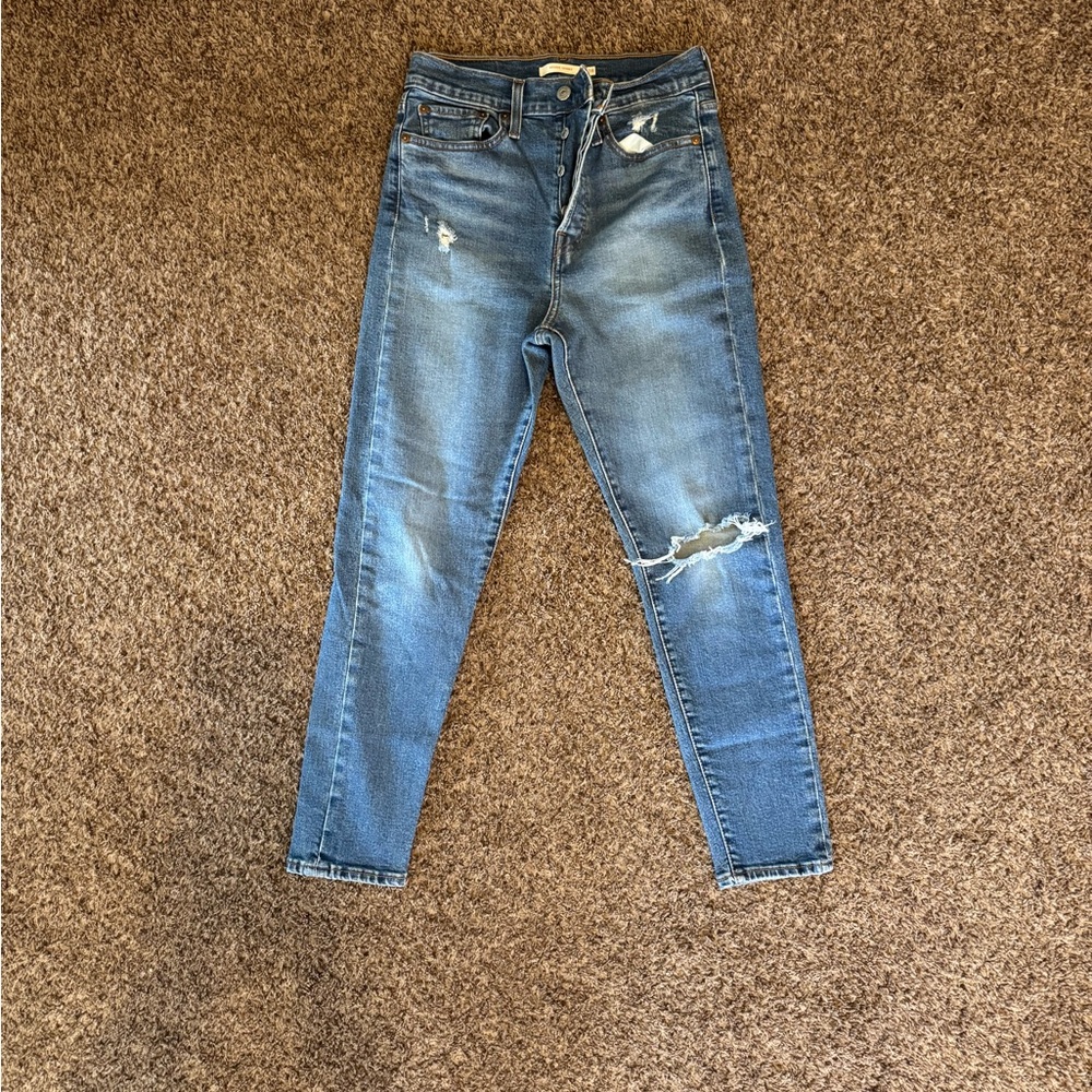 Signature by Levi Strauss Women's High Rise Skinny Jeans - Blue